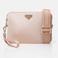 Borsa a mano flat Flowe 26 Moka Mousse