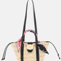 Borsa a cestino Soleil con Foulard Bandana