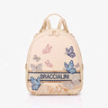 Zaino Braccialini Jacquard Beige Butterfly