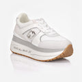 Sneaker Liu Jo Maxi Wonder Plus 02 super platform in pelle White