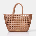 Borsa a mano Marc Ellis flat Sunset Moka Mousse
