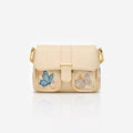 Borsa a Spalla Braccialini Jinny Beige butterfly