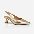 Slingback Diva Alma en Pena in pelle Platino