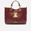Amy Bijoux – Borsa a mano in pelle Bordeaux