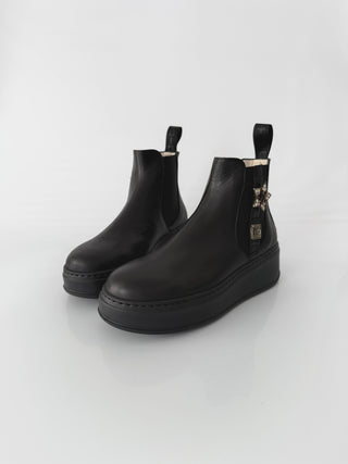 PIADA04L – Stivaletto in pelle Black
