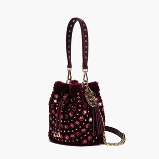 Andromeda – Bucket bag piccolo Burgundy