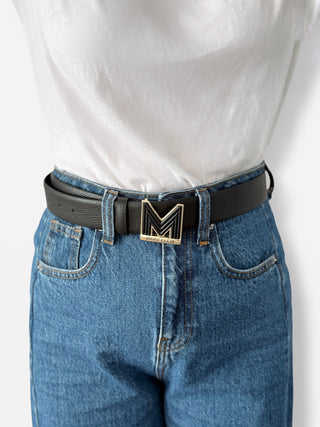 ME BELT 155 DO – Cintura Black / Gold