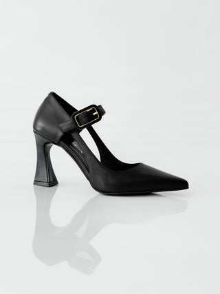 Albano 2958 – Décolleté in pelle Nera