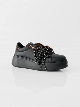 Marine PIA434A– Sneakers in pelle Black Chic