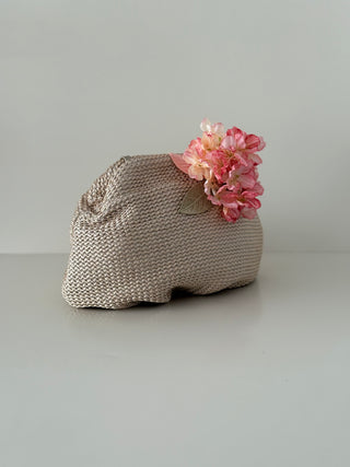 Pochette 7140 Pane e Tulipani Denim