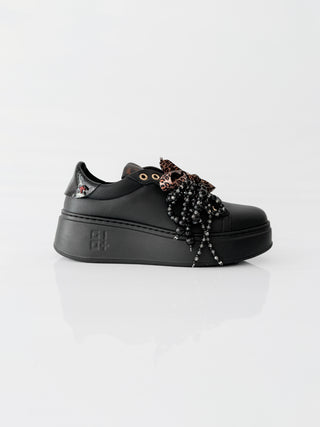 Marine PIA434A– Sneakers in pelle Black Chic