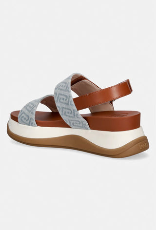 Sandali Liu Jo Fiona 02 Sport in monogram Denim