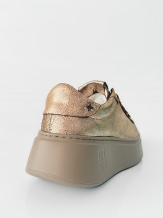PIA422B – Sneakers in pelle Gold Chic