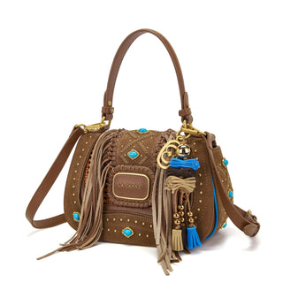 Borsa a mano Jungle Stones Multi Cuoio