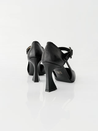 Albano 2958 – Décolleté in pelle Nera