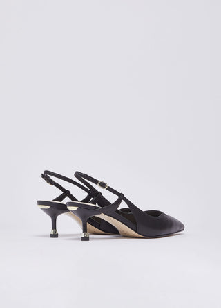 Slingback My Deva Liu Jo in pelle Black