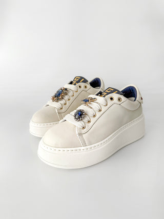 PIA424C – Sneakers in pelle Panna Chic