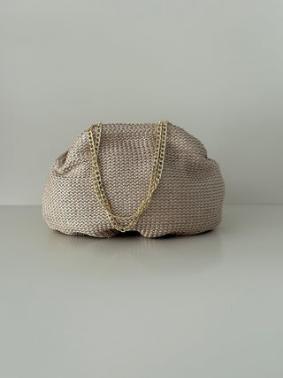 Pochette 7140 Pane e Tulipani Denim