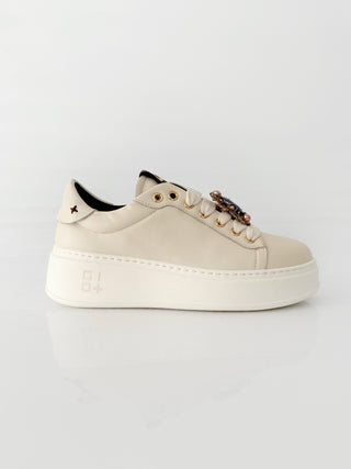 PIA424C – Sneakers in pelle Panna Chic