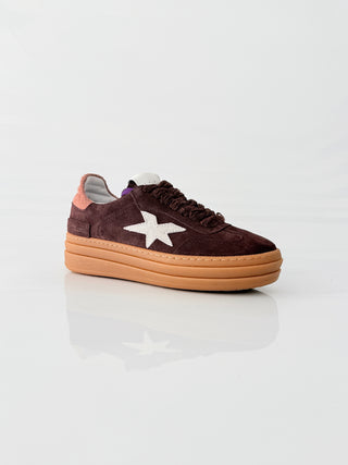 ZIA 526 – Sneakers in suede Old Purple