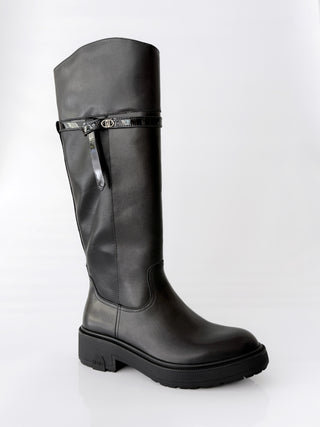 LONDON 0 – Stivali alti in pelle