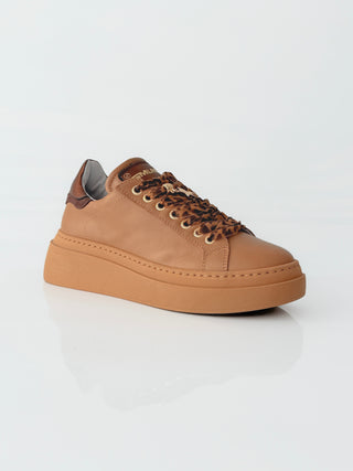 LORI 661 – Sneaker in pelle Savana camel