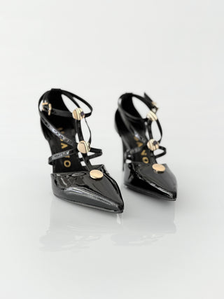 Albano 2959 – Décolleté in vernice Nera