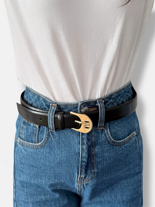 ME BELT 164 BX – Cintura Black / Gold