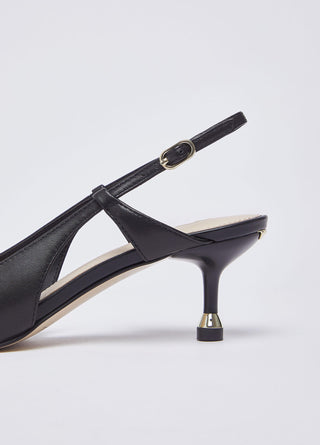 Slingback My Deva Liu Jo in pelle Black