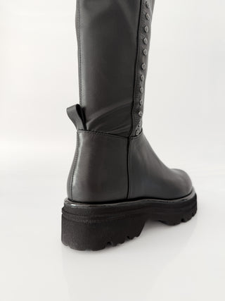 Mia 16 – Stivale in pelle Black Classic
