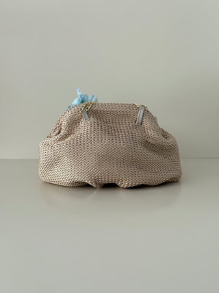 Pochette 7140 Pane e Tulipani Denim