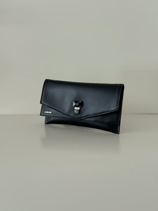 Pochette A1054 busta Swarovsky Nero