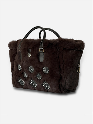 Atena Cortina – Borsa a spalla in pelle Bronze