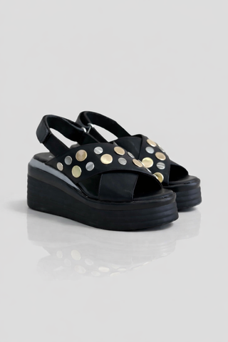 Sandali Bertilla S5BUBBLE07 Black