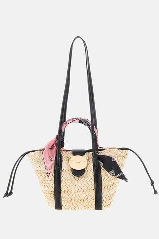 Borsa a cestino Soleil con Foulard Bandana