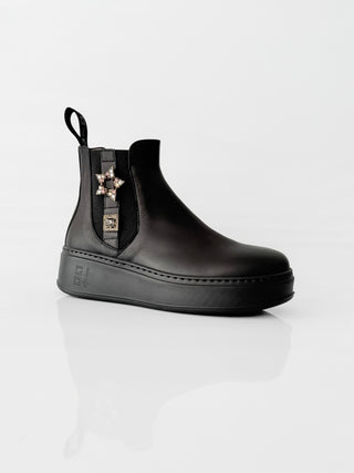 PIADA04L – Stivaletto in pelle Black