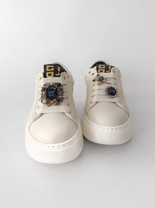 PIA424C – Sneakers in pelle Panna Chic