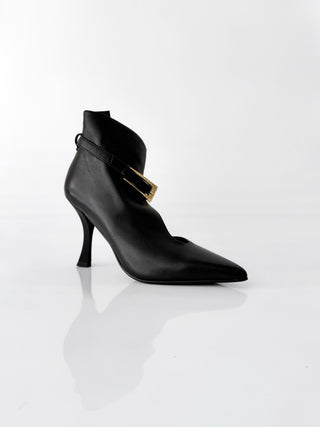 Marc Ellis 8608 - Stivaletto asimmetrico in pelle Nero