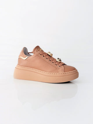 LORI 661 – Sneakers in pelle Cappuccino