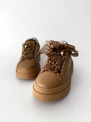 LORI 661 – Sneaker in pelle Savana camel