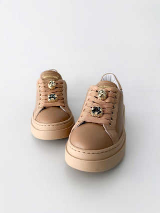 LORI 661 – Sneakers in pelle Cappuccino