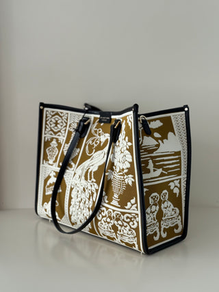 Atena Shopper L Willow Spice