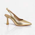 Slingback Diva Gold V262002 in pelle Platino