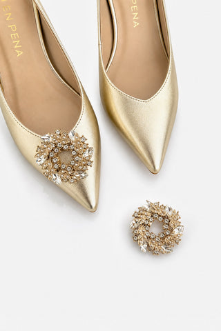 Clip gioiello a cerchio Gold