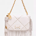 Borsa a spalla La Carrie Isabel grande Ivory