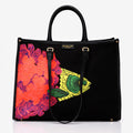Borsa tote Atena Ethology grande Fish & Flowers