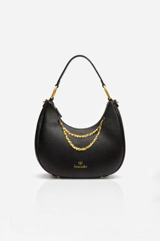 Borsa hobo Braccialini Amy Black