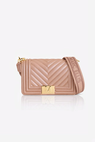 Borsa Marc Ellis Flat S 26 Moka Mousse