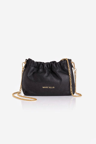 Borsa Marc Ellis Helena Do in pelle Black