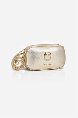 Borsa a tracolla Braccialini Dolly Metal Gold